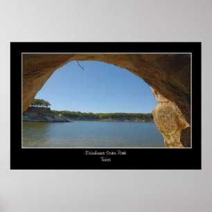 Póster Parque estadual Texas de Eisenhower