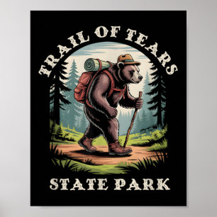 Poster Parque Estadual Trail Of Tears, Montanhas Missouri