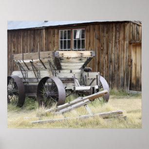 Póster Parque Histórico Estadual Bodie, CA
