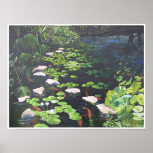 Poster Parque Lillies de Zilker
