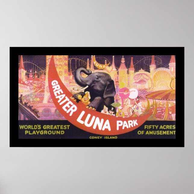 Póster Parque Luna Maior (fronteira) (Frente)