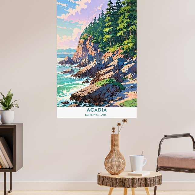 Poster Parque Nacional Acadia (Sala de Estar 3)