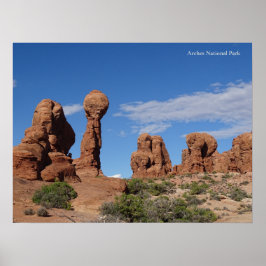 Poster Parque Nacional Arches
