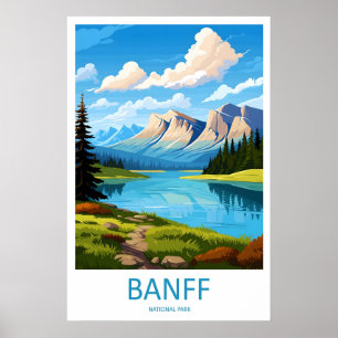 Poster Parque Nacional Banff 1