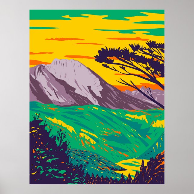 Poster Parque Nacional Berchtesgaden (Frente)