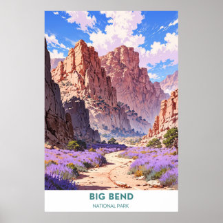 Poster Parque Nacional Big Bend