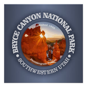 Póster Parque Nacional Bryce Canyon