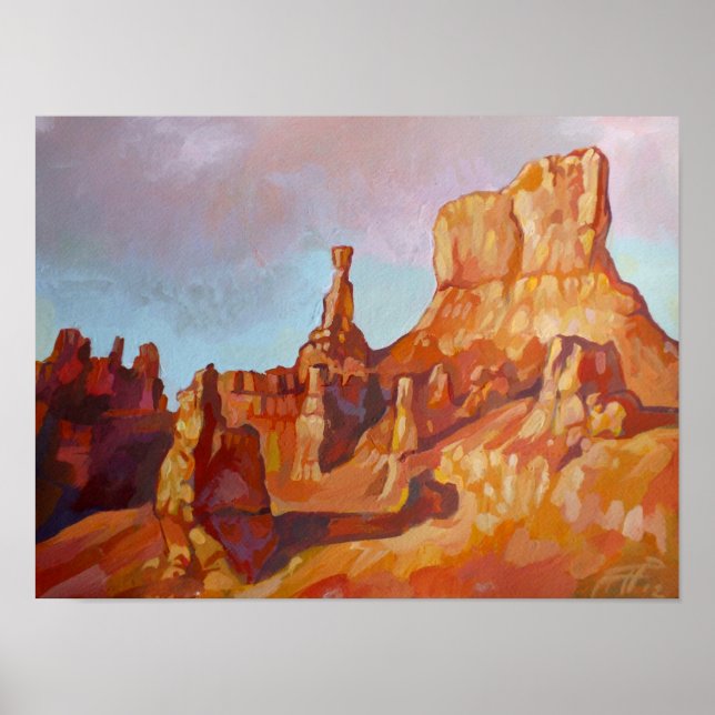 Poster Parque Nacional Bryce Canyon (Frente)