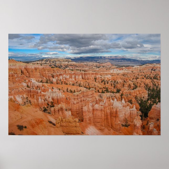 Poster Parque Nacional Bryce Canyon, Utah, Miradouro (Frente)