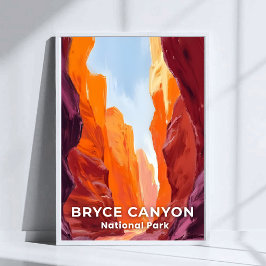 Poster Parque Nacional Bryce Canyon | Viagens em Utah