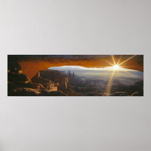 Póster PARQUE NACIONAL CANYONLANDS, UTAH. EUA. Vista