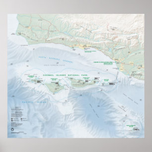 Poster Parque nacional das ilhas channel
