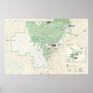 Poster Parque Nacional das Montanhas Guadalupe