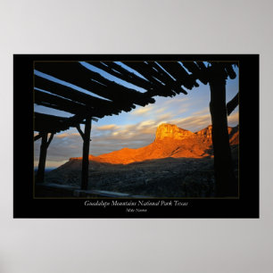 Póster Parque Nacional das Montanhas Guadalupe, Texas