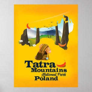 Poster Parque Nacional das Montanhas Tatra, Polônia