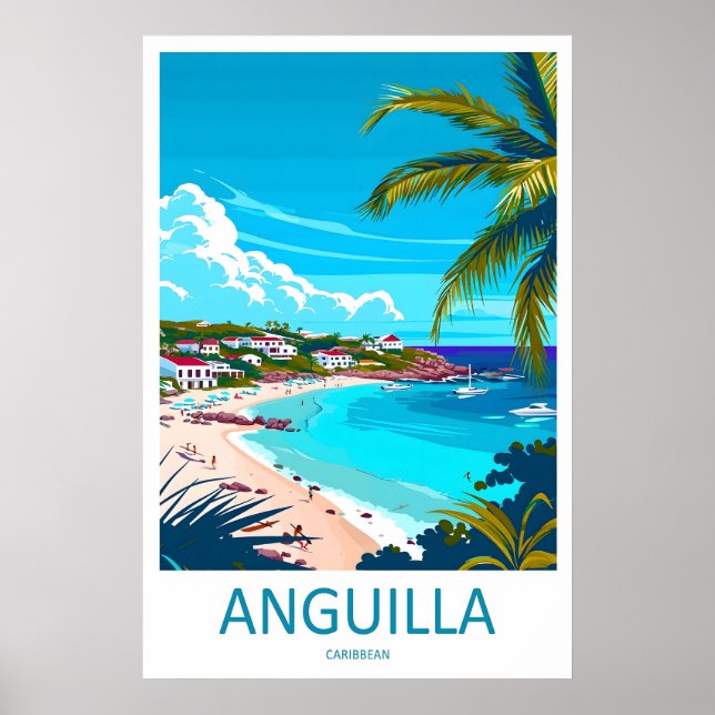 Poster Parque Nacional de Anguilla de Pôsteres Esqui Vint (Frente)