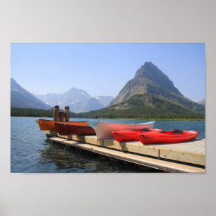 Póster Parque nacional de geleira de Josephine do lago