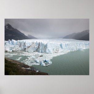 Poster Parque nacional de geleira de Perito Moreno