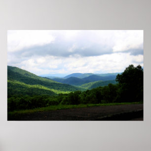 Póster Parque nacional de Great Smoky Mountains