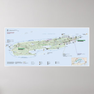 Póster Parque nacional de Royale da ilha