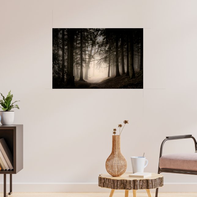 Poster Parque Nacional de Rushmere, Foggy Morning (0840) (Sala de Estar 3)