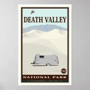 Póster Parque nacional de Vale da Morte