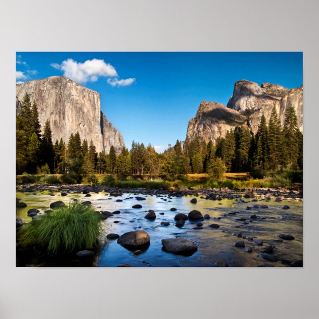 Poster Parque Nacional de Yosemite, Califórnia (Frente)