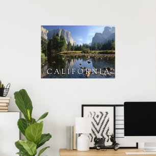 Poster Parque Nacional de Yosemite Califórnia