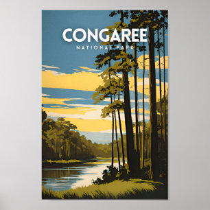 Poster Parque Nacional do Congaree