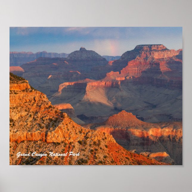 Poster Parque Nacional do Grand Canyon (Frente)