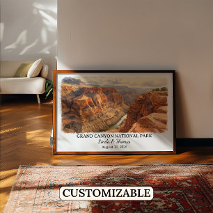 Poster Parque Nacional do Grand Canyon Arizona Cartaz