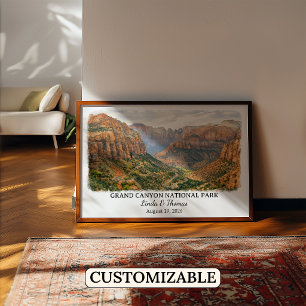 Poster Parque Nacional do Grand Canyon Arizona Cartaz