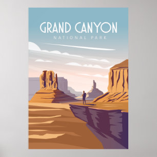 Poster Parque Nacional do Grand Canyon Estados Unidos
