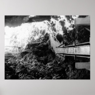 Póster Parque Nacional do Havaí, Vista de um Tubo de Lava