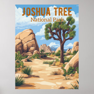 Poster Parque Nacional do Joshua Tree