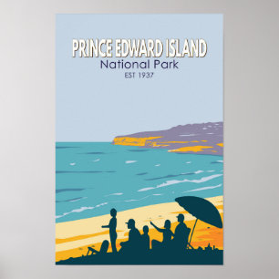 Poster Parque Nacional do Príncipe Edward Island, Beach V
