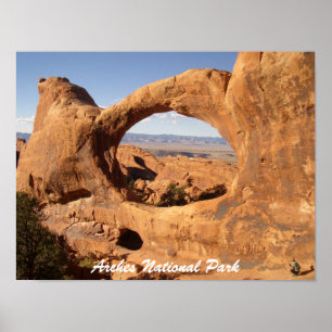 Póster Parque nacional dos arcos