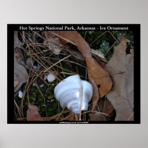 Póster Parque Nacional dos Quentes-Primaveras, Arkansas -