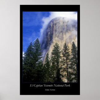 Póster Parque Nacional El Capitan Yosemite