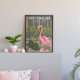 Poster Parque Nacional Everglades Flamingo Vintage, Flami (Criador carregado)
