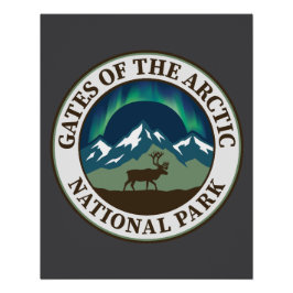 Póster Parque Nacional Gates of the Arctic