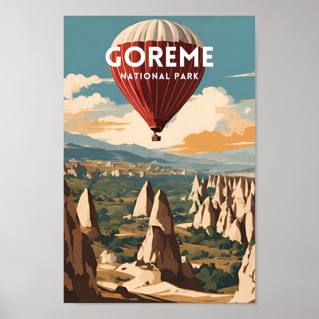 Poster Parque Nacional Goreme (Frente)
