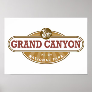 Póster Parque Nacional Grand Canyon