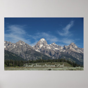 Póster Parque Nacional Grand Teton