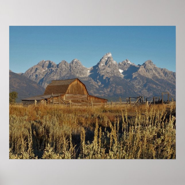 Poster Parque Nacional Grand Teton (Frente)