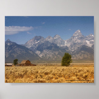 Poster Parque Nacional Grand Teton