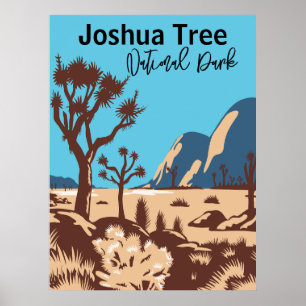 Poster Parque Nacional Joshua Tree