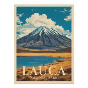 Póster Parque Nacional Lauca - Chile