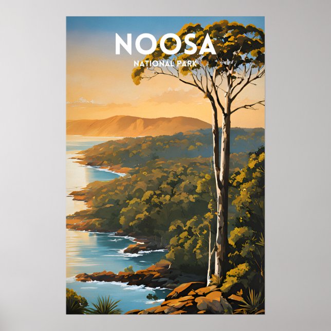 Poster Parque Nacional Noosa (Frente)