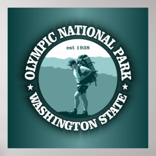 Póster Parque nacional olímpico